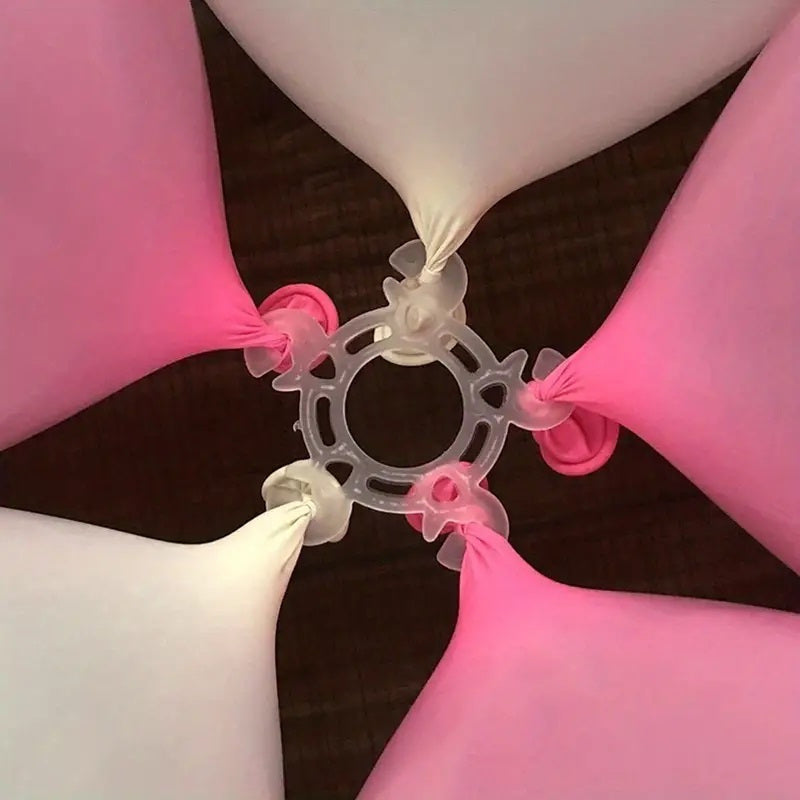 Plastic Balloon Clips with Ring Buckle & Arch Buckle