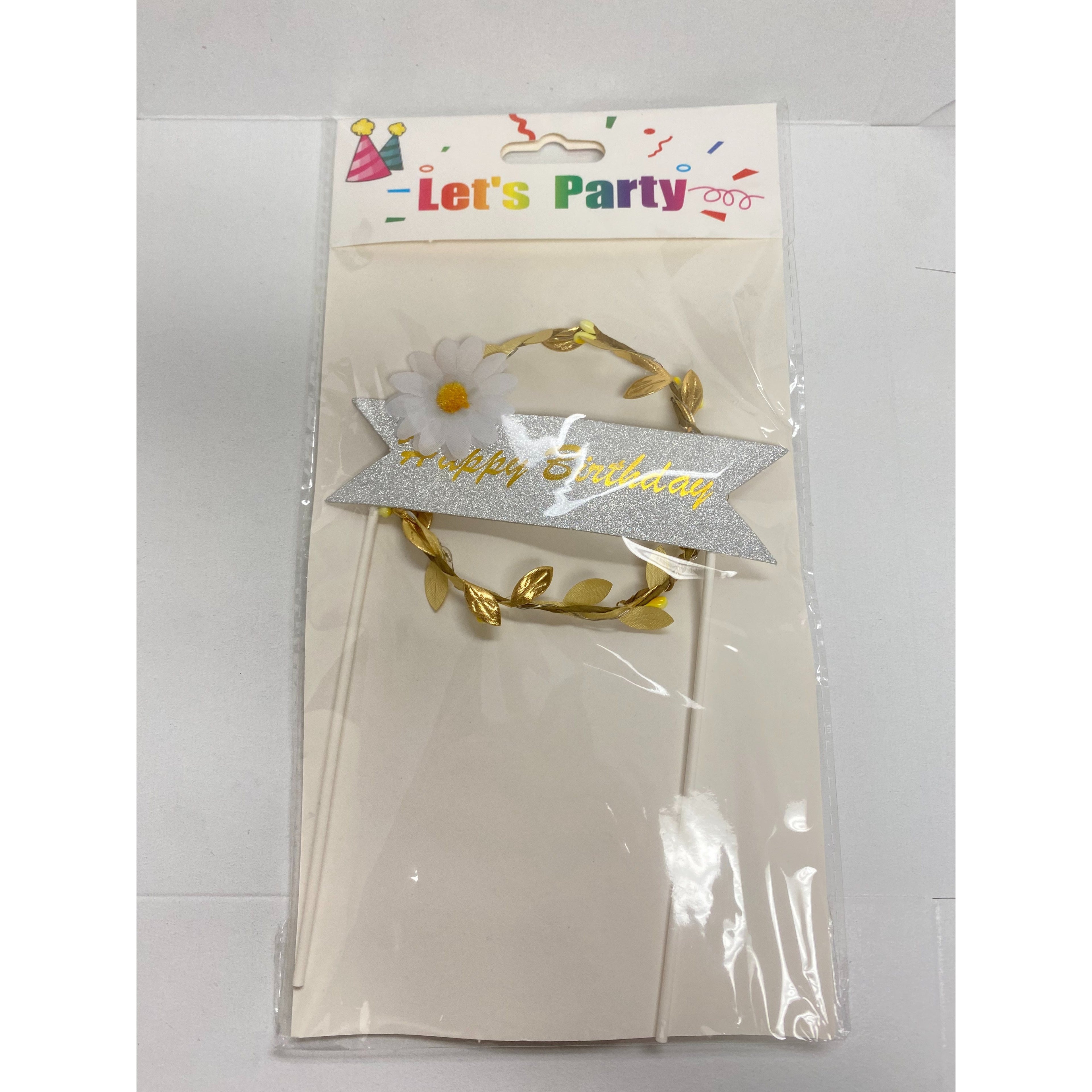 LED Glow-in-the-Dark Birthday Cake Topper