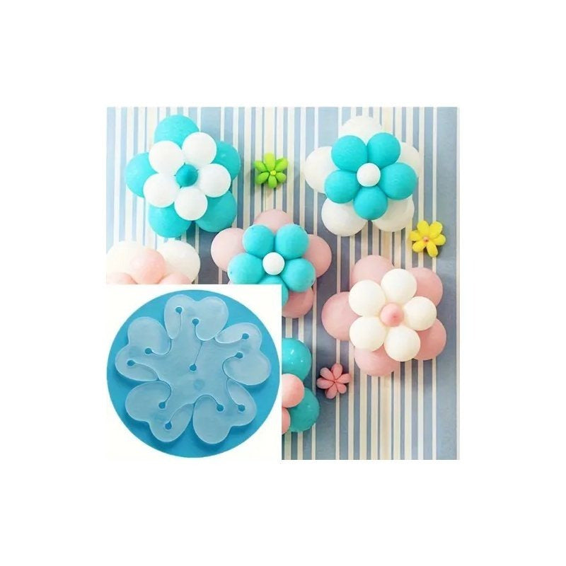 Balloon Sealing Clips with Plum Blossom Buckle