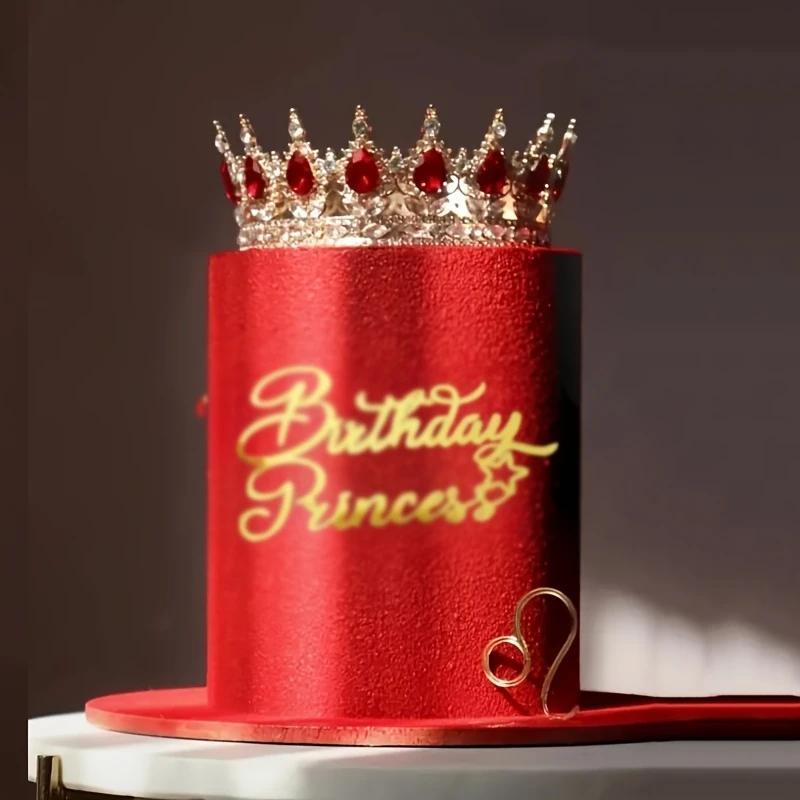 1pc Crown Iron Cake Topper