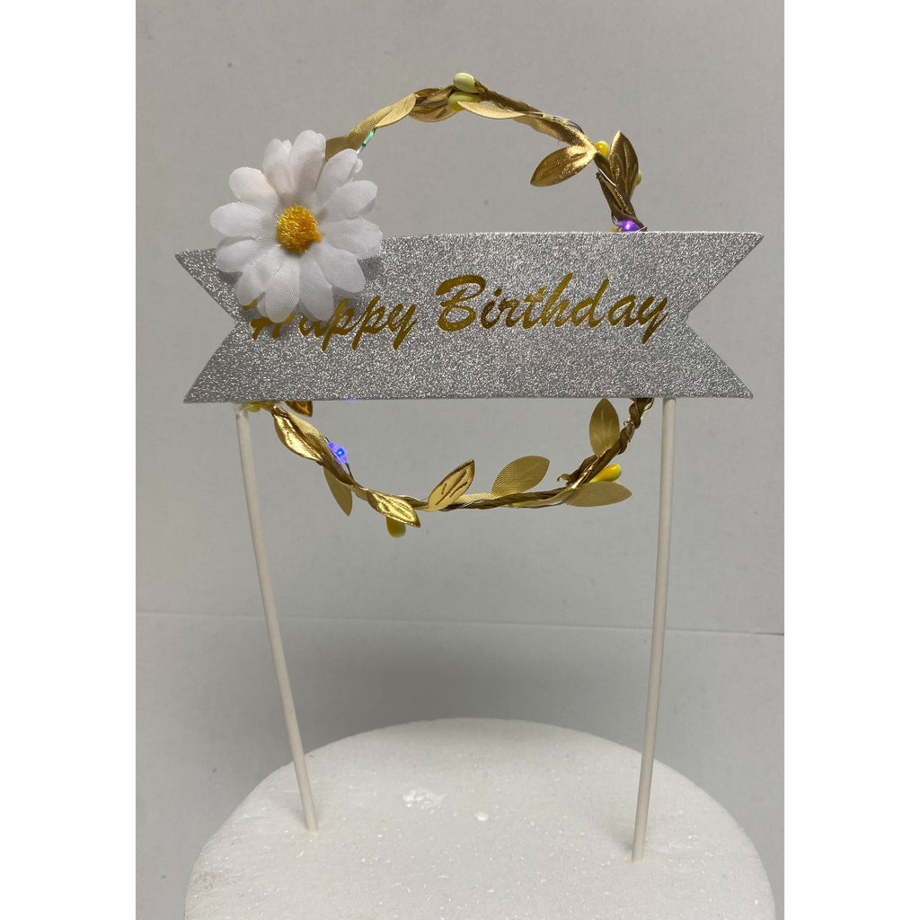 LED Glow-in-the-Dark Birthday Cake Topper