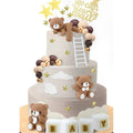 Twinkle Twinkle Teddy Bear Baby Cake Topper 7 Pcs