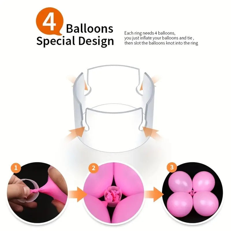 Clear Balloon Arch Clips