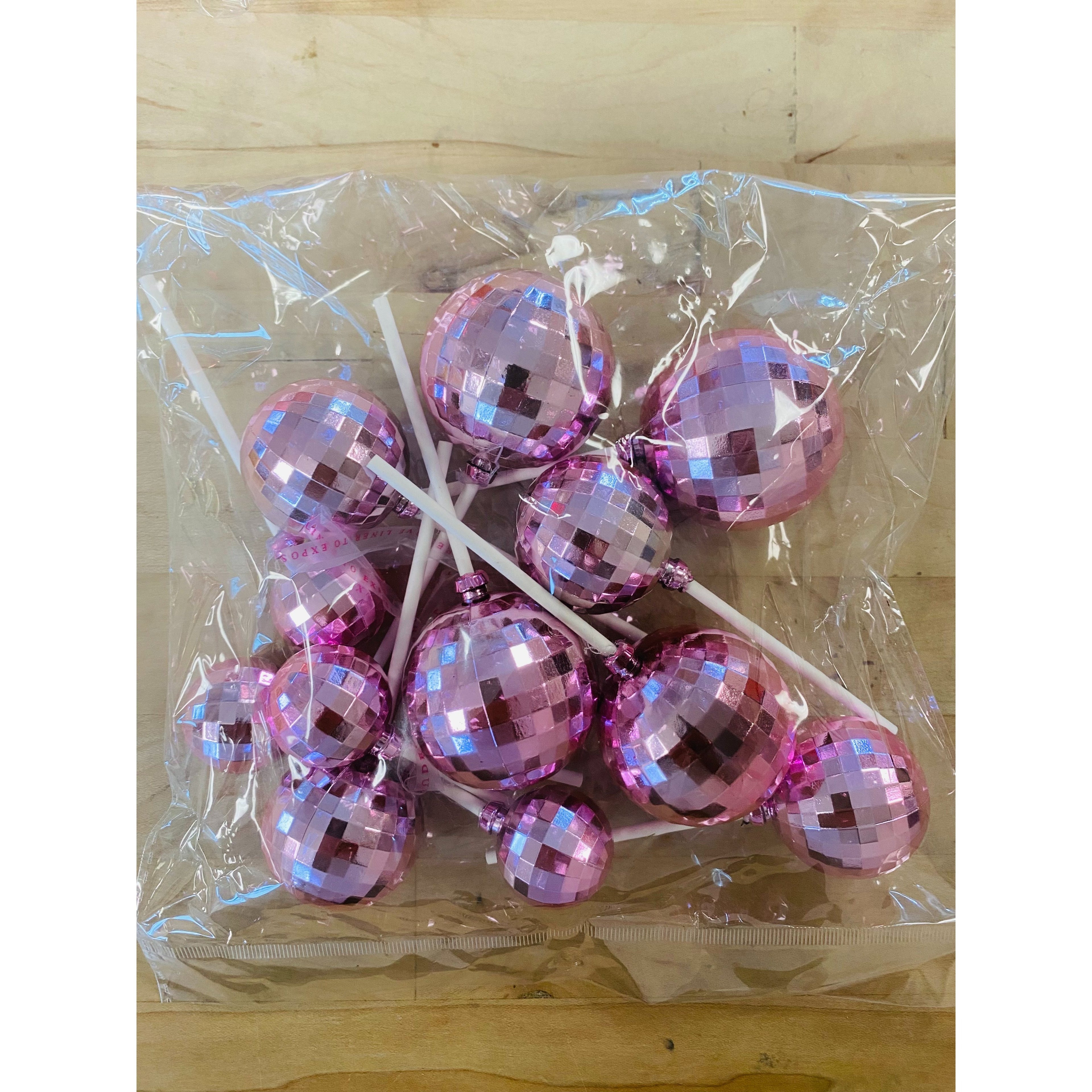 Disco Ball Cake Toppers