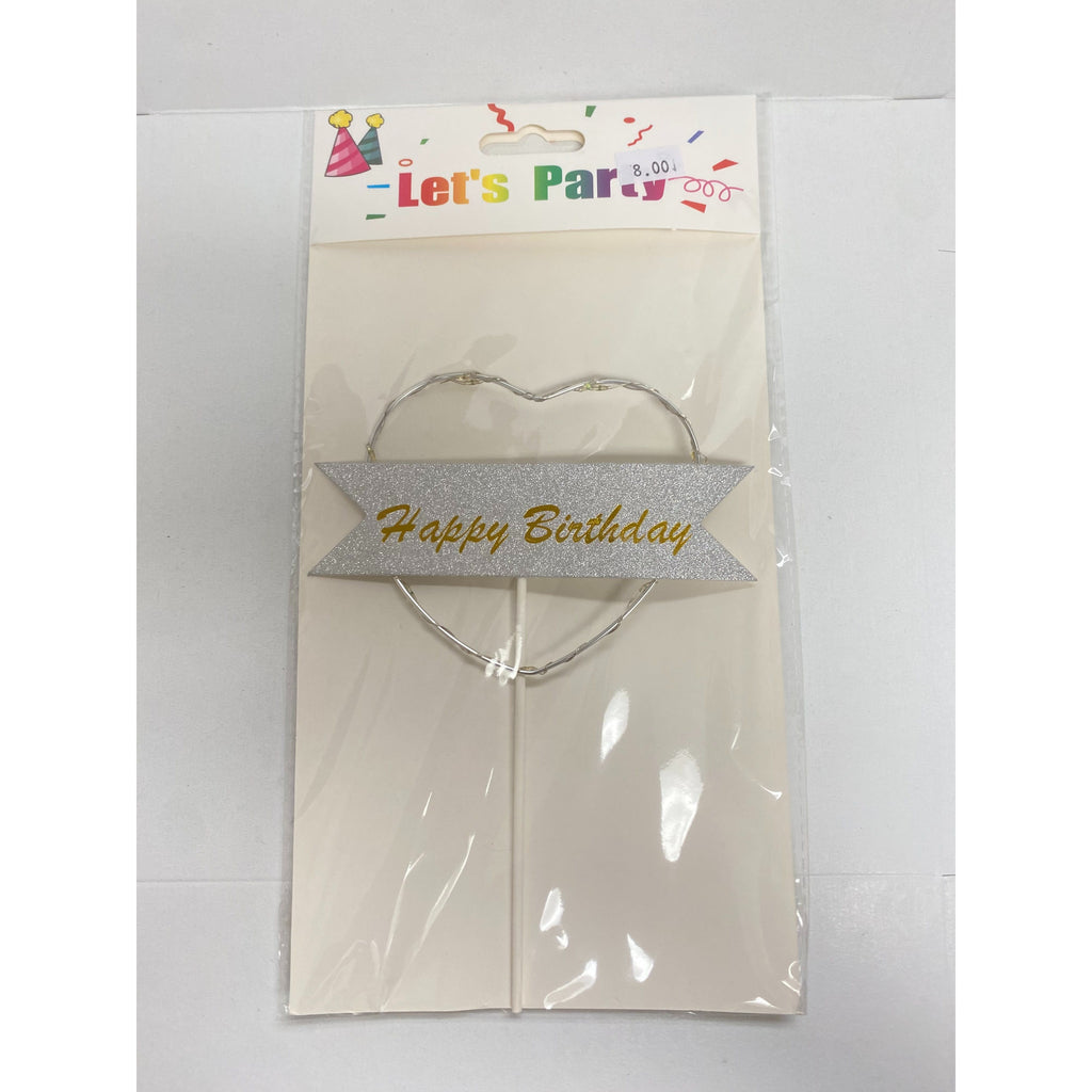 LED Glow-in-the-Dark Birthday Cake Topper