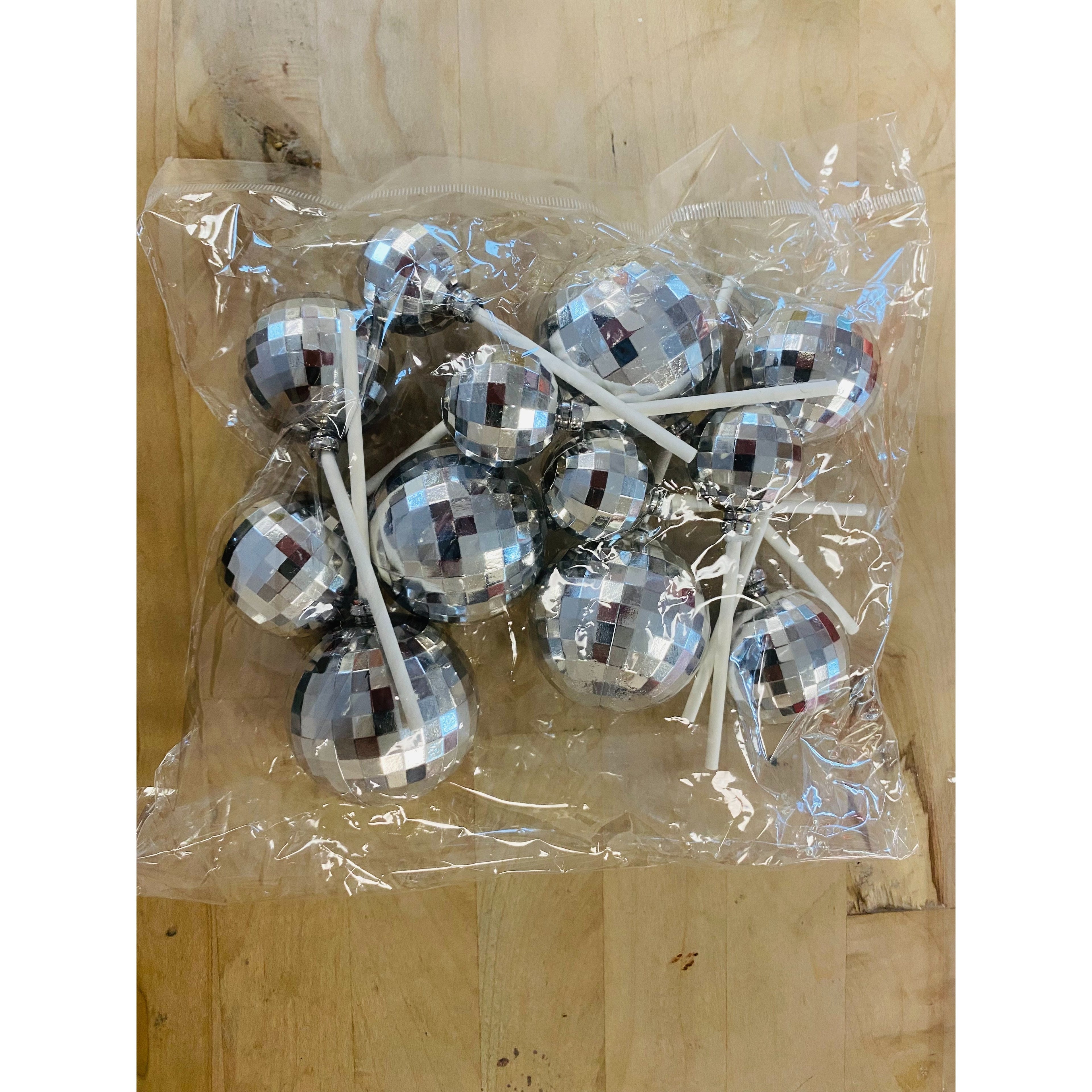 Disco Ball Cake Toppers