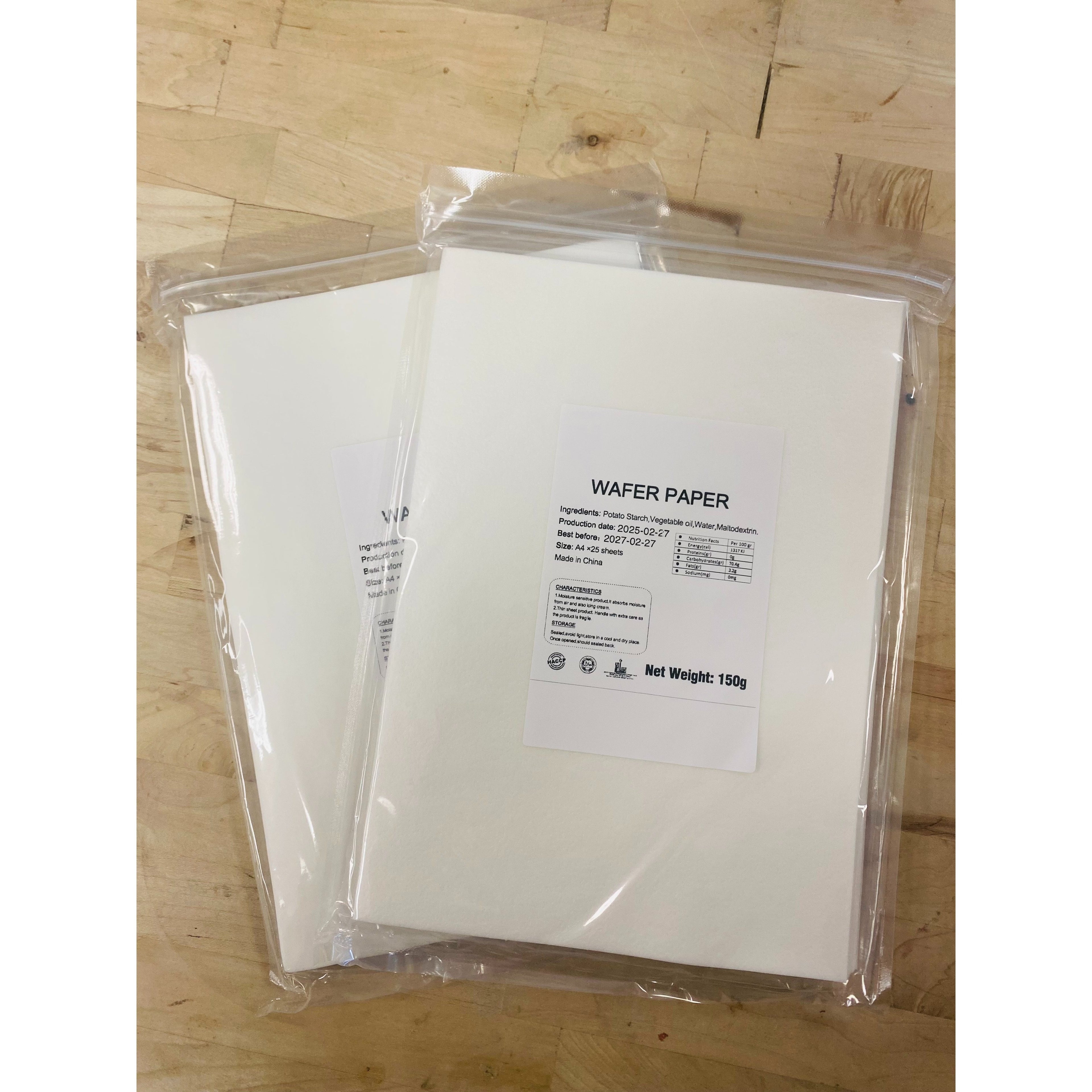 Wafer Paper Edible Sheet for cake décor