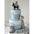 Teddy Bear Rocking Horse Baby Cake Topper